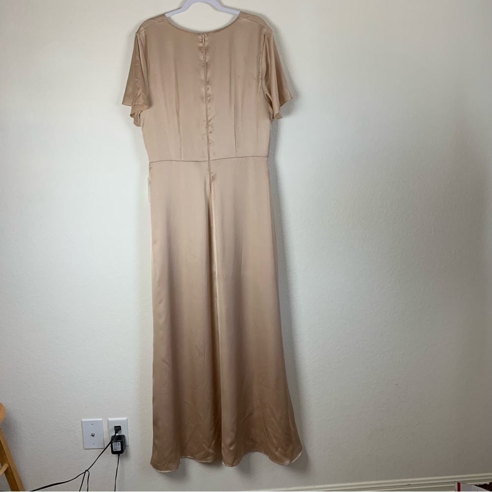 Show me your mumu Womens brown Rome twist maxi gown dress XXL - Picture 7 of 13